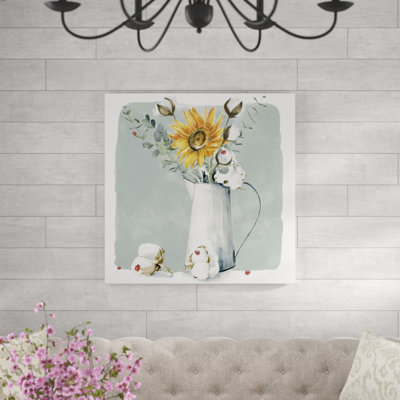 «Cotton Bouquet I», peinture sur toile