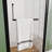 Semi-Frameless Pivot Shower Door