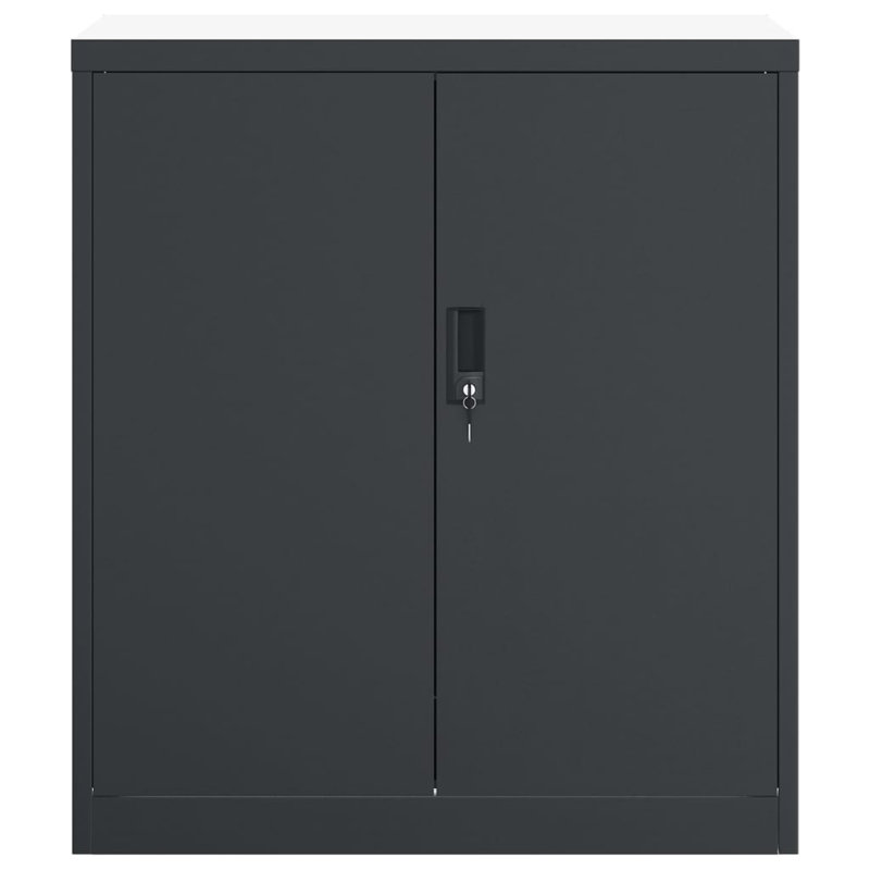 31.1'' Wide Storage Cabinet, Black