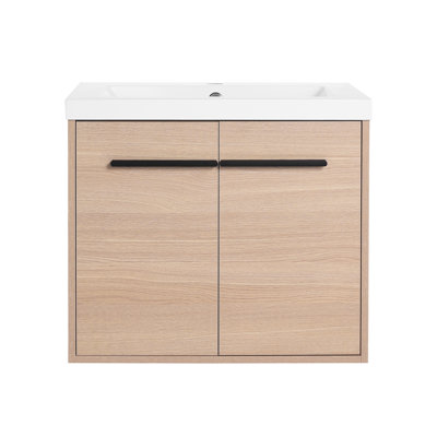Ensemble de meuble-lavabo en résine Oak