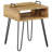 Tierney Glass Top End Table