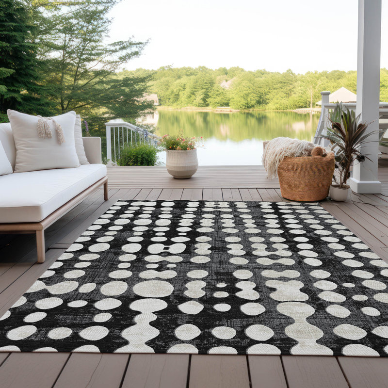 Yasmir Indoor / Outdoor Rug, Rectangle 9' x 12'