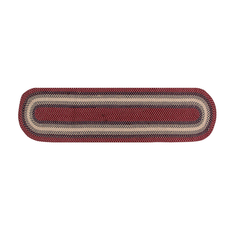 Tapis Monnie Cranberry, Tapis de couloir 24 po x 108 po