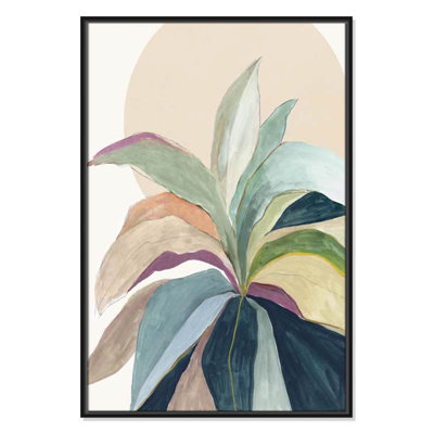 Sherbrooke Sunny Bright Leaves II by Asia Jensen Print