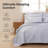 3 Pieces Quilt Set, Silk Satin Geometric Pattern Quilted Coverlet Set (1 Quilt, 2 Pillow Shams) - NTBAY-1582967251-1582967260