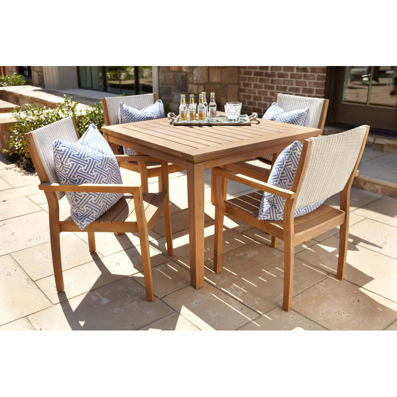 Teak Outdoor Dining Armchair