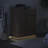 Tickhill 4-Drawer Dresser with Door, LED Lights and Glass Top-905295748