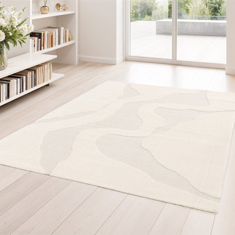 Abstract Area Rug, Rectangle 200 x 290 cm