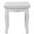 4-Drawer Vanity Desk Set With LED Mirror & Cushioned Stool-885144131