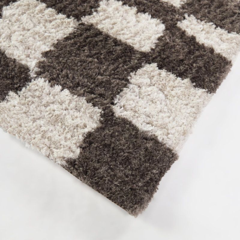 Tapis taupe Percival, Rectangle 5 pi 3 po x 7 pi