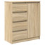 Sideboard With Drawers 71X35x84 Cm Engineered Wood-706543535