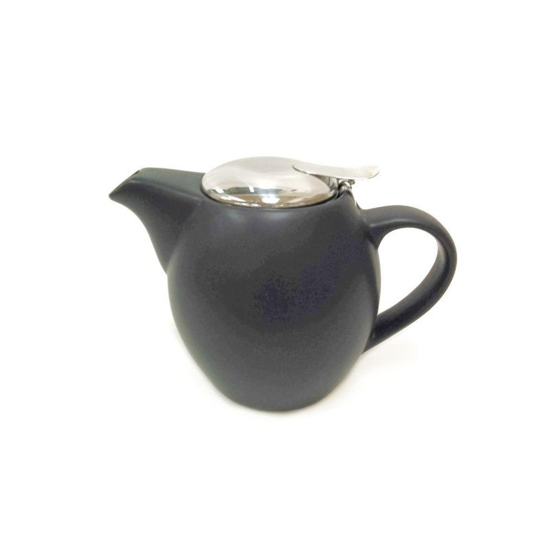 Théière en porcelaine perle Attleborough, Verre à gin, Noir
