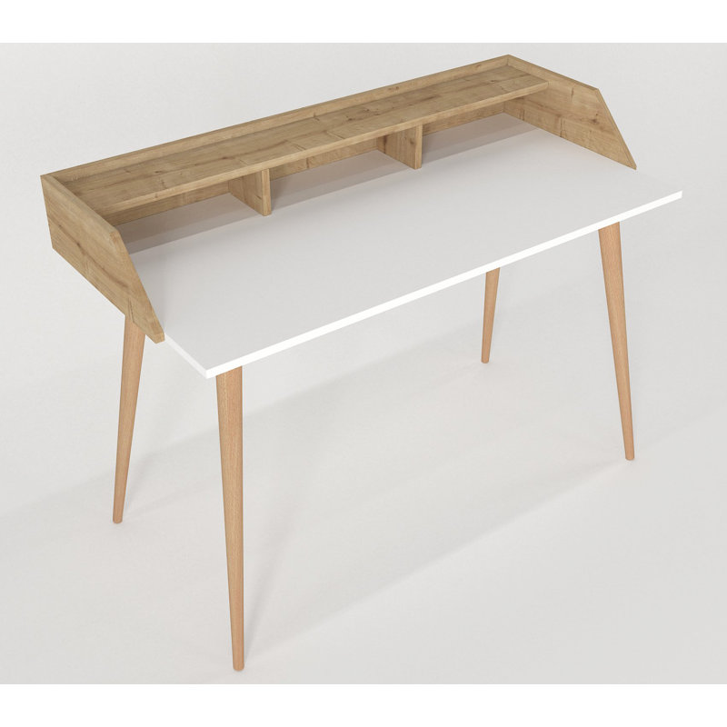 Felan Solid Wood Base Writing Desk
