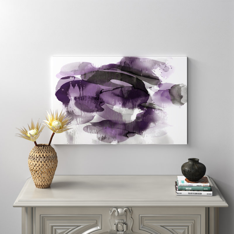 «Flow II» par Kristina Jett - reproduction d'art sur toile tendue, H 26 po x l 40 po, Toile tendue, Sans cadre