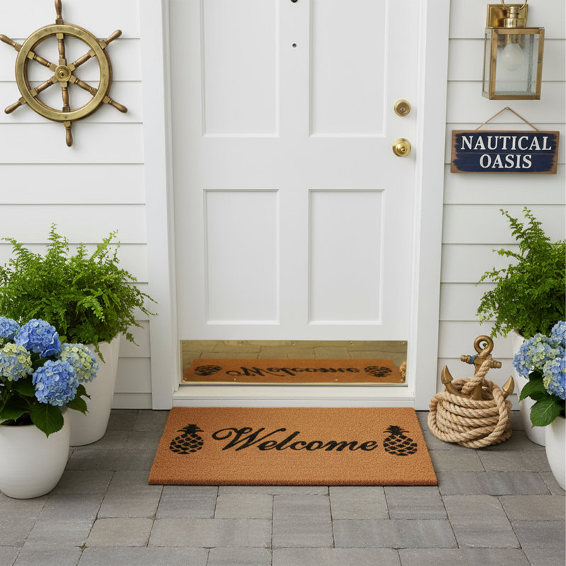 Tapis d'extérieur antidérapant Lammers Welcome, L 24 po x L 48 po