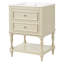 Meuble-lavabo 24 po avec lavabo en céramique, design rétro et armoire de rangement-420992601