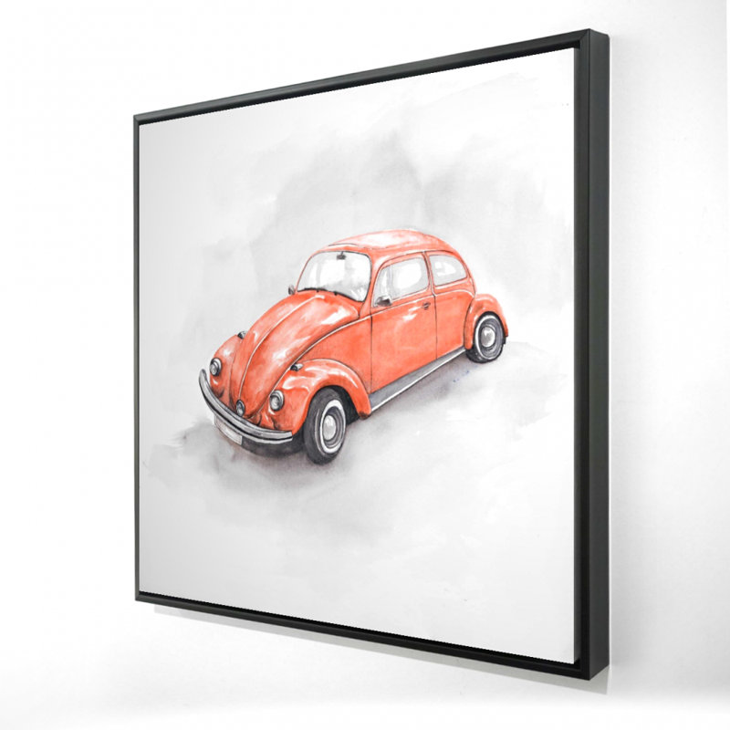 " Vintage Red Beetle "