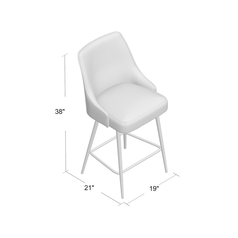 Tabouret de comptoir 24 po Rowlett