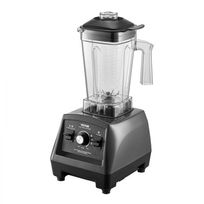 Mélangeur à smoothies, 1,7 L (61 oz), 1400 W, mélangeur multifonction avec 2 tasses pour smoothies, laits frappés et jus, mélangeur professionnel avec moteur puissant, compatible avec une cuisine.