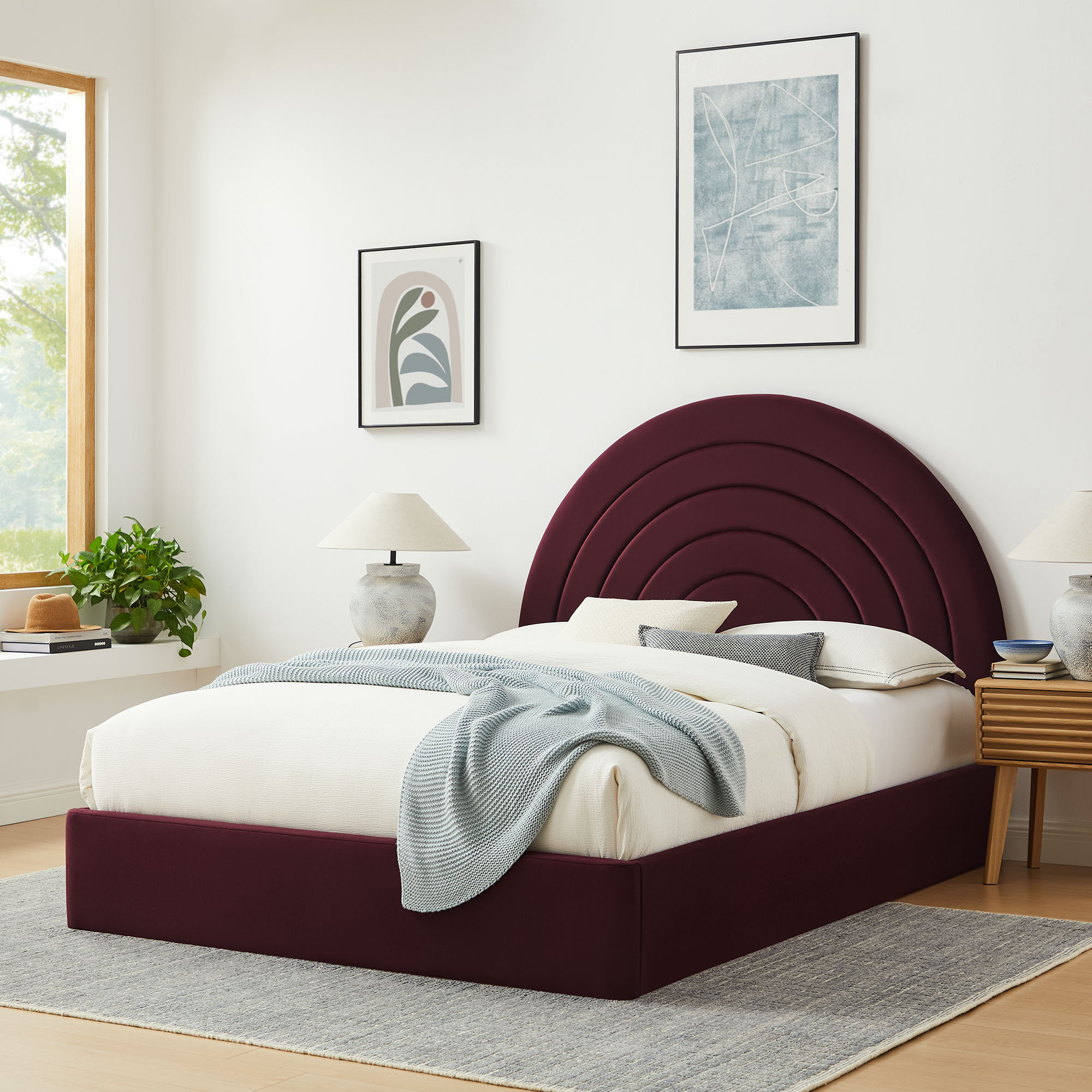 Modway Solana Arched Performance Velv...