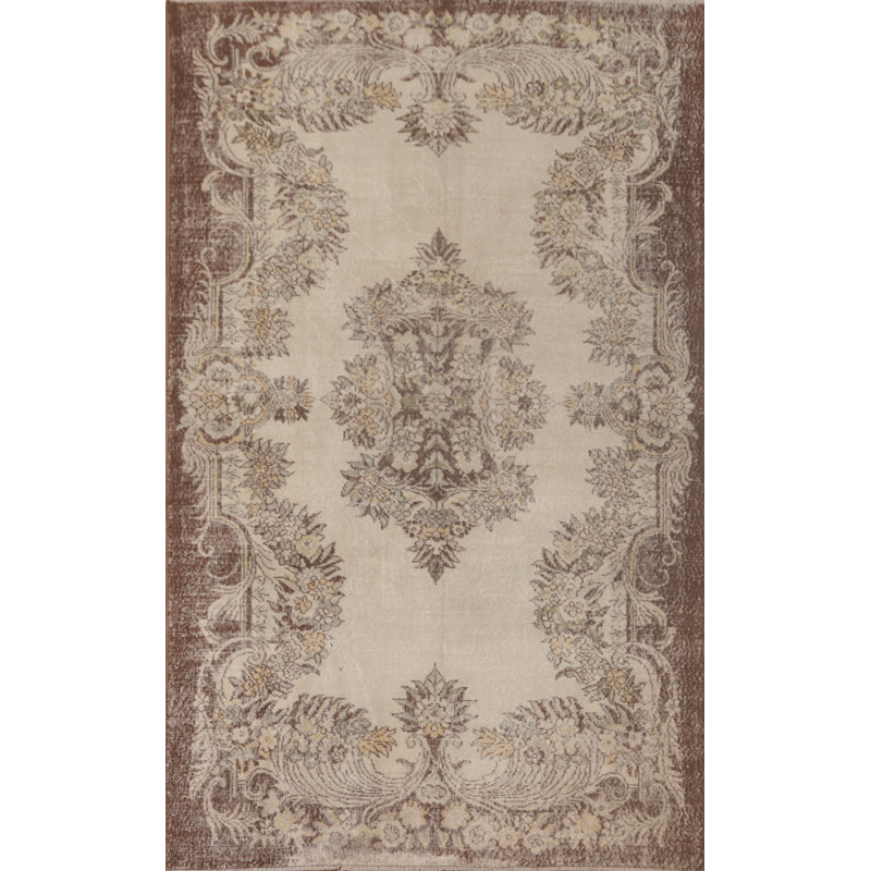 Tapis turc anatolien délavé 6 x 10
