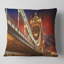 Célèbre Tower Bridge at Night - Coussin imprimé paysage urbain-29962191-29963761