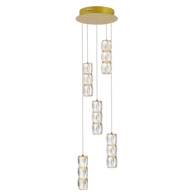 Alfee 5 - Light LED Cluster Pendant