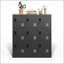 Casier de rangement en métal à 9 portes avec emplacement pour carte, parfait pour le bureau, la salle de sport, l'école et l'organisation à domicile