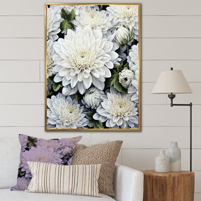 Minimalisme des mamans en vert et blanc sur toile