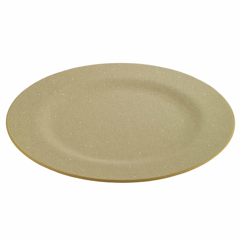 Gem Vinyl Chargers, Gold