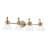 34" 4-Light Vanity Light with Clear Glass-108202079