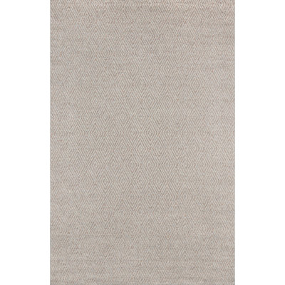 Tapis gris à motif géométrique Arni