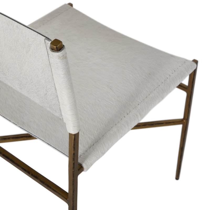 Landon Bar Stool - Gold, Counter Stool (23” Seat Height)