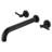 SUMERAIN High Flow Bathtub Faucet,  Extra Long Spout Double Handle Wall Mounted Tub Filler-64613514-92914149