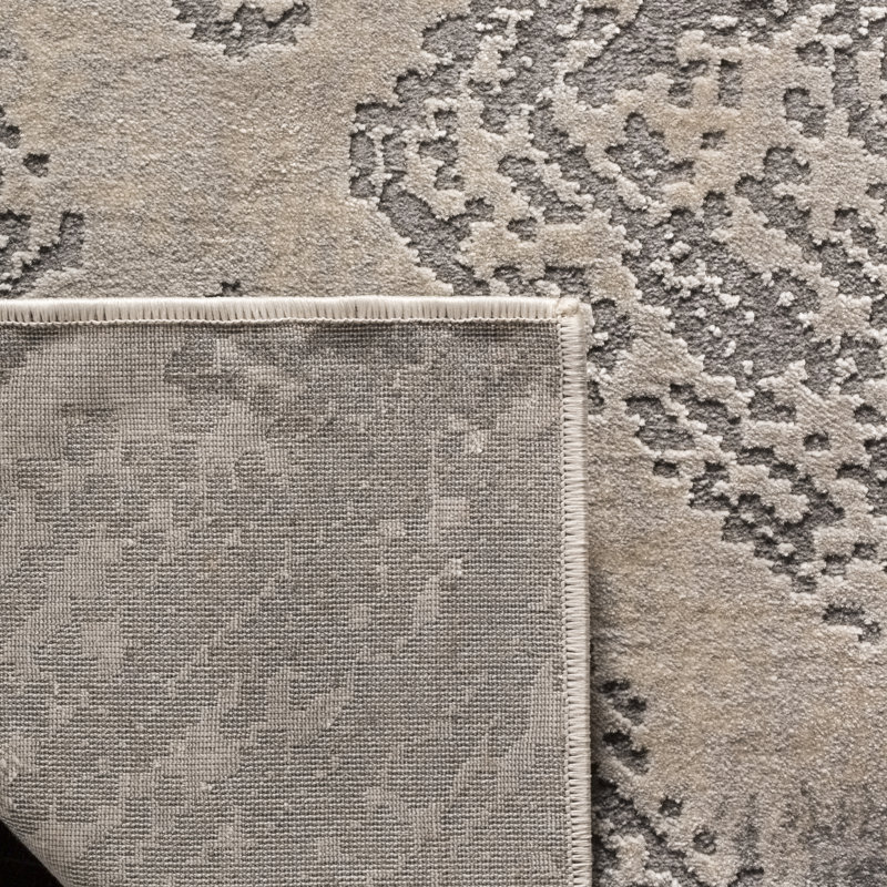 Wendi Performance Geometric Rug, Square 6'7"