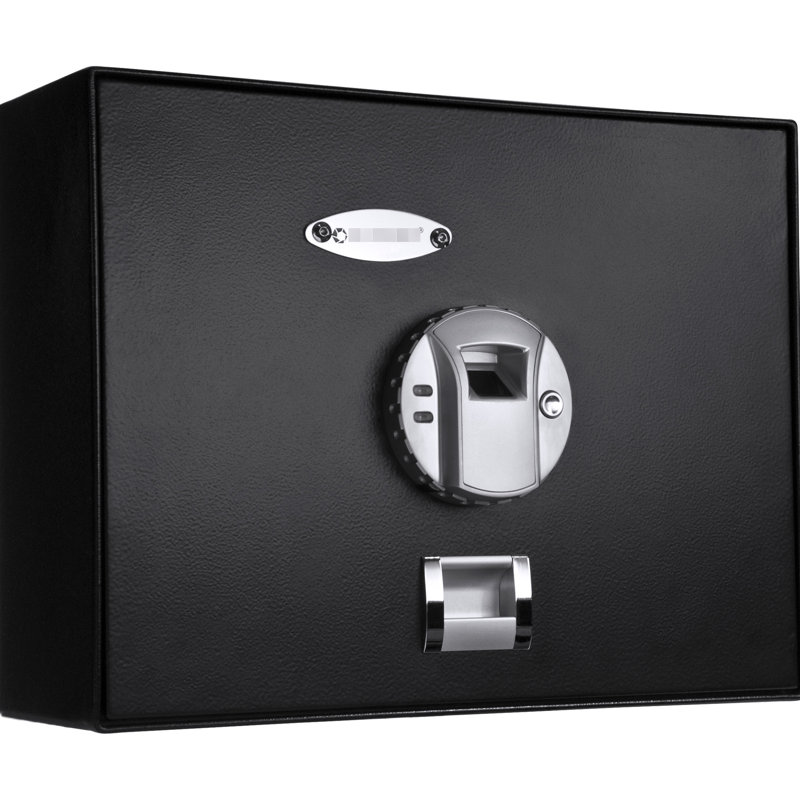 10.93 In. Depth Biometric Security Safe, 23 Cu Ft - Secure Build Deep Steel