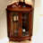 Modern Chestnut Glass Solid Manufactured Wood Accent Cabinet-1475092461