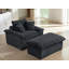 Fauteuil d'appoint avec repose-pieds-943527420