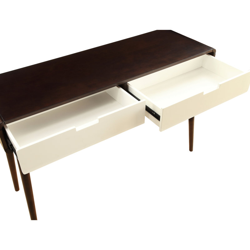 Console de salle à manger avec tiroirs blanc et blanc - Une addition élégante et pratique au design moderne pour le rangement dans la chambre