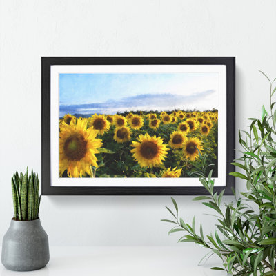 Sunflowers - Picture Frame Painting