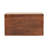 Solid Wood California Walnut & Mud Linen Pull out Shoe Bench