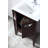 Mtmere 24'' Single Bathroom Vanity with Ceramic Top