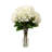 12pc 18" Real Touch Hydrangea Bush 5 Heads