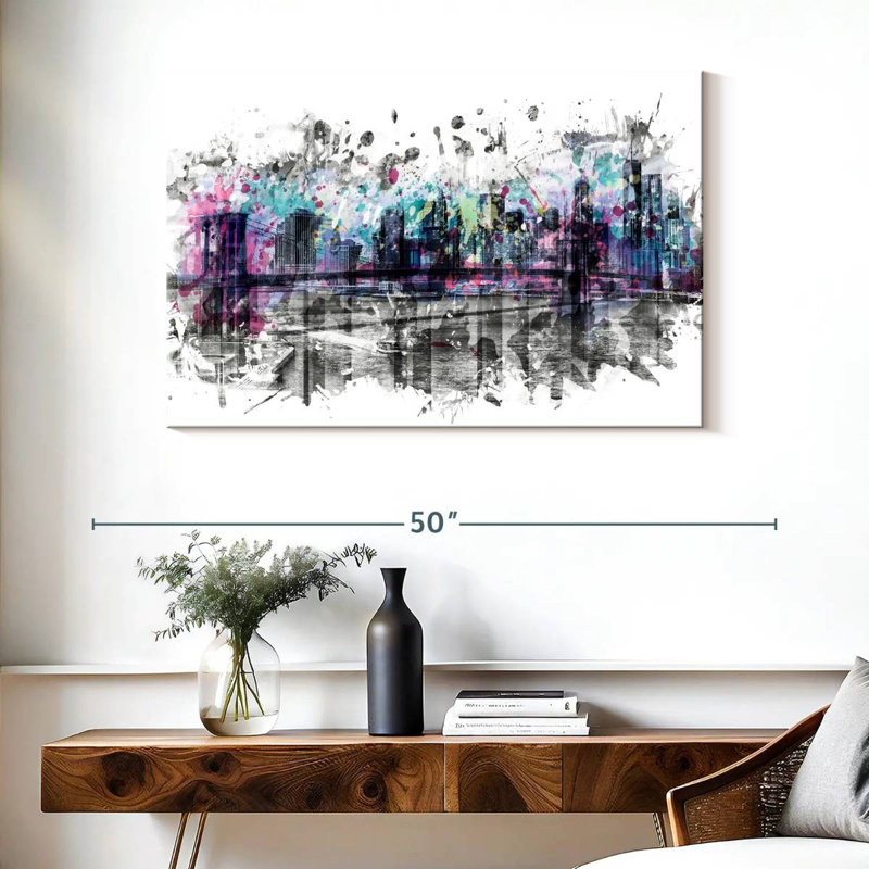 Lilie Modern NYC, 26" H x 39" W