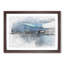 New Jersey Skyline in Abstract - Picture Frame Graphic Art Print-55724909-55724910