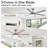 Vaczon 60" 6-Blade Modern Ceiling Fan with Dimmable 3CCT LED Lights and Remote Control-1187830504