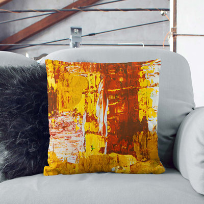 Abstract Square Cushion