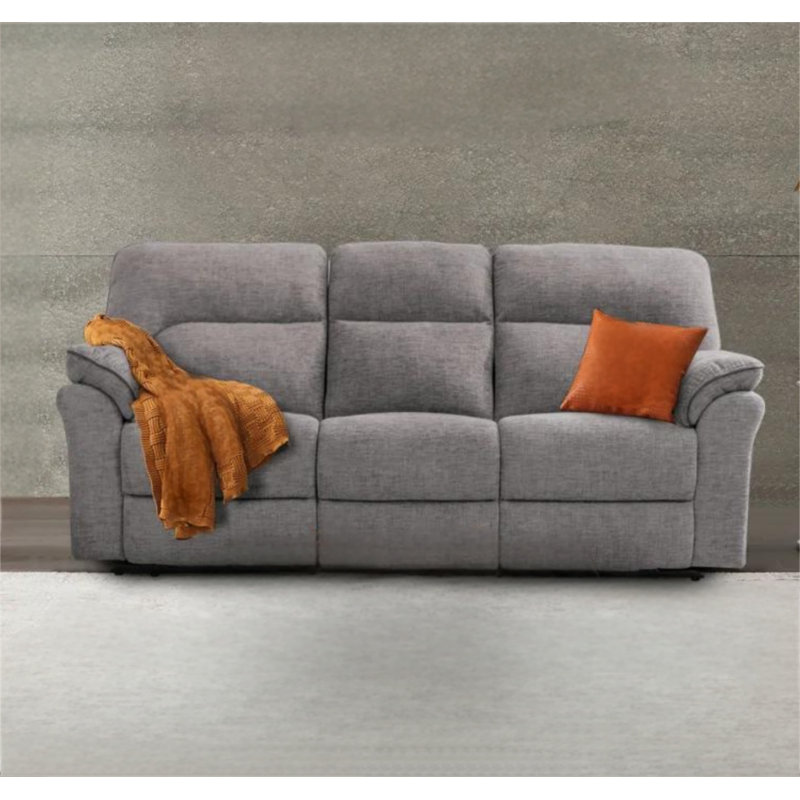 88" Upholstered Manual Reclining Sofa