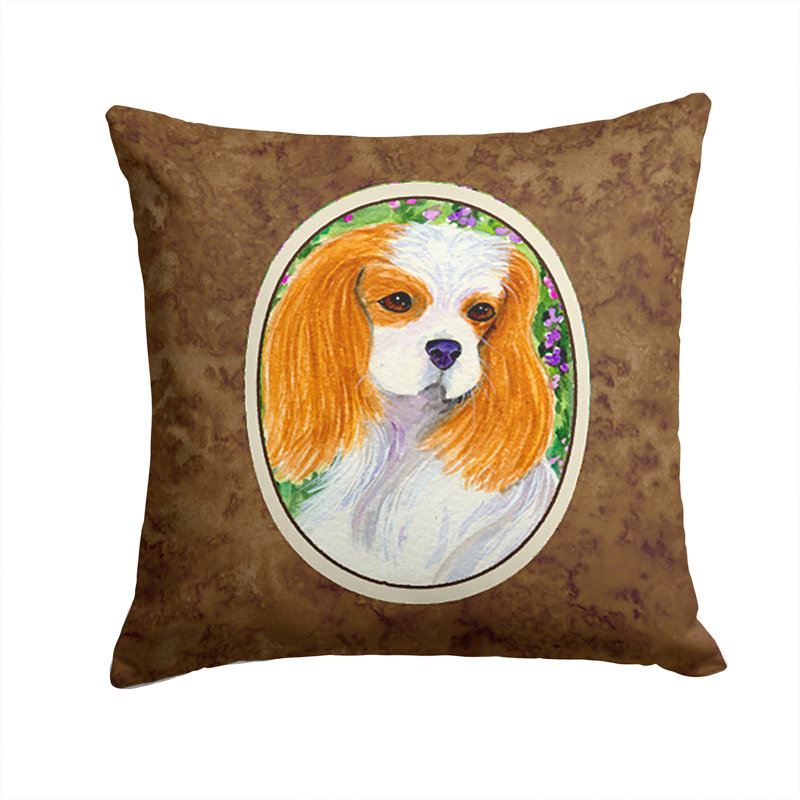 Cavalier Spaniel Outdoor Throw Pillow