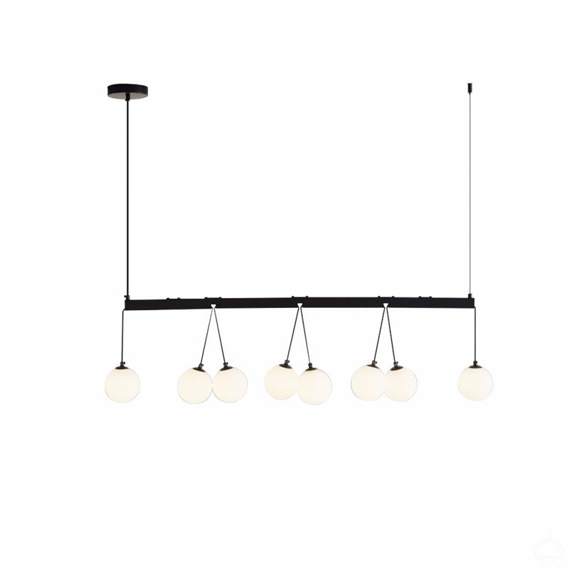 8 - Light Sphere Globe Chandelier[No Bulb]